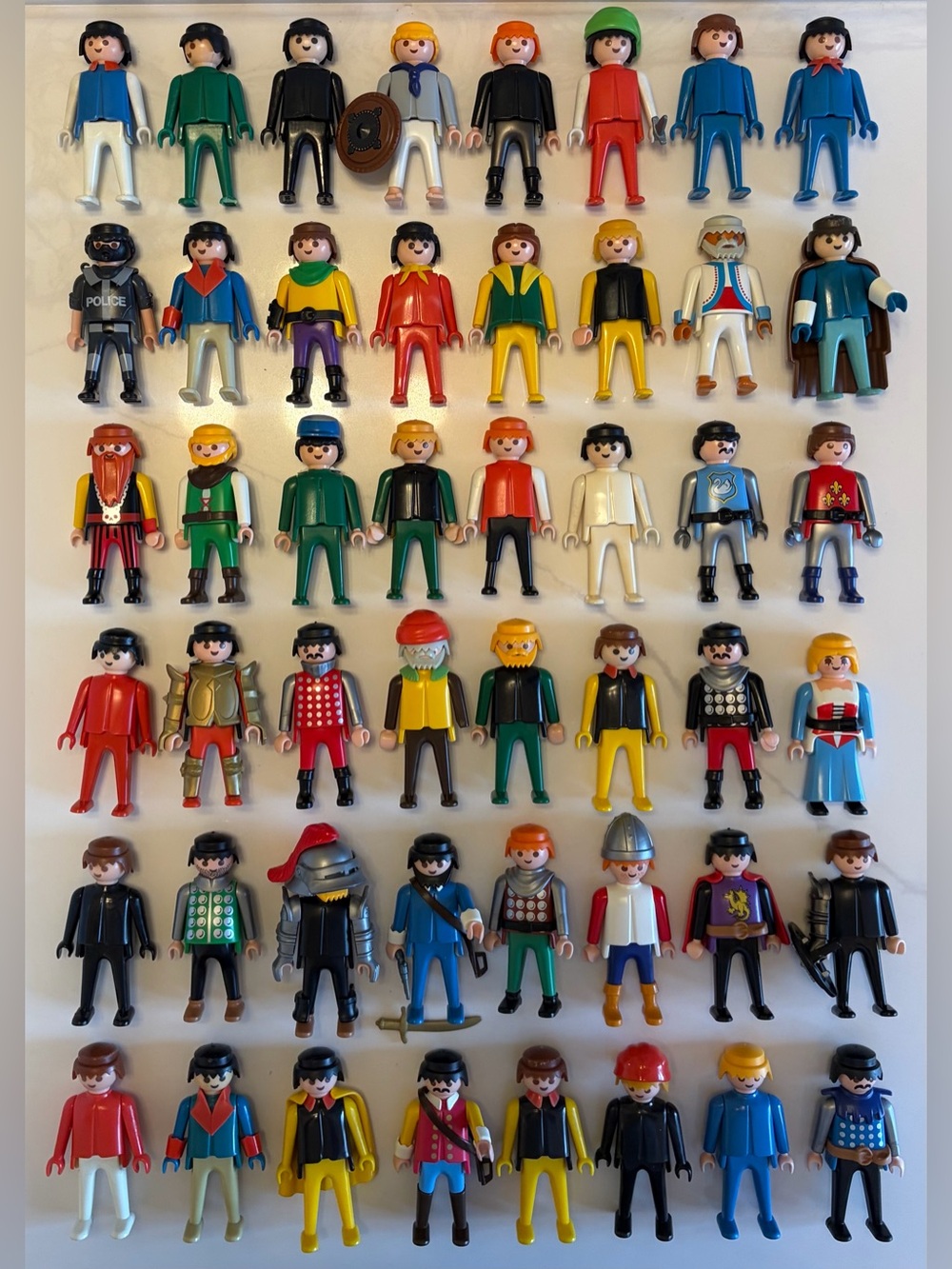 Vintage Playmobil Figure Lot (48)